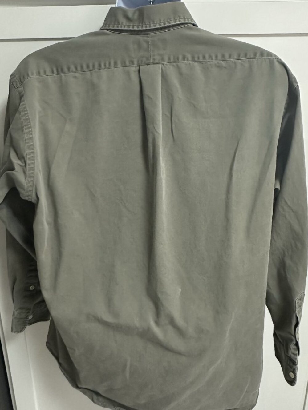 vintage Ralph Lauren Blake Olive Green Men's Shirt Medium Long Sleeve Casual - Picture 3 of 10